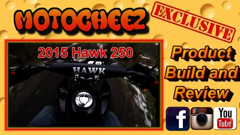 [E1] $1300 Hawk 250 box bike motorcycle assembly and test ride. Brand new China enduro