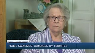 Elderly Tulsa woman finds solution against termite infestation