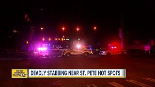 St. Pete Police investigate stabbing near Trop