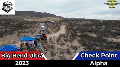 2023 Big Bend Ultra Marathon - Checkpoint Alpha on the 20K, 30K & 50K Route #bigbendranchstatepark