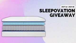 SleepOvation Giveaway!