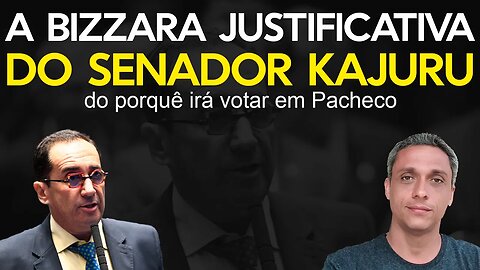 Bizarro! Senador dá explicação grotesca de porquê votará no Pacheco para presidência do senado
