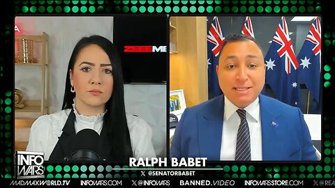 Maria Zeee & Senator Babet on Infowars: Australian Threatens to JAIL Elon Musk - Dictatorship Warning!