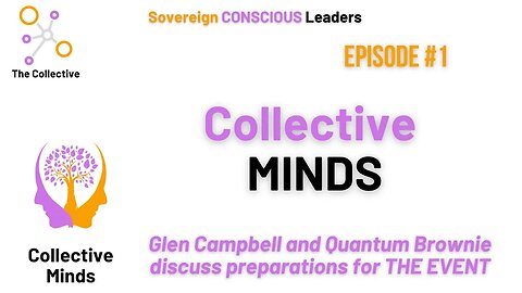 1. Collective Minds - Glen Campbell and Quantum Brownie discuss preparations for THE EVENT