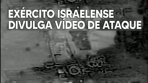 Israel divulga vídeo de ataques feitos na Faixa de Gaza contra o Hamas | JV Jornalismo Verdade