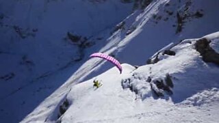 "Speeriding": parapente e esqui num único desporto alucinante