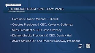 Arizona sports leaders participate in Bridge Forum