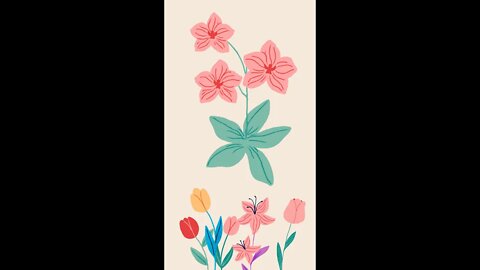 #shorts #shortsbetter digitalart illustration brushes graphics animation flower painting hand-made