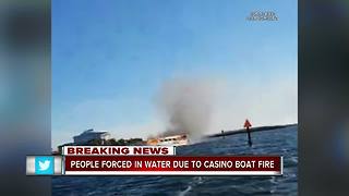 Casino boat fire