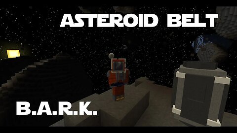 Modded Minecraft - B.A.R.K. 39 - Tier 3 rocket launch to the asteroid belt. ASTEROIDS!