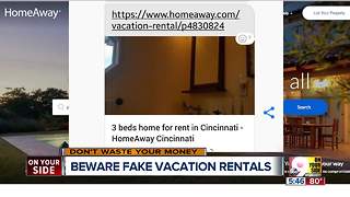 Beware fake vacation rentals