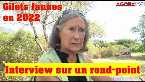 Les gilets jaunes de retour sur les ronds-points (interview d'Ana à Cuers)