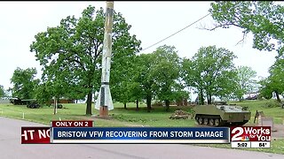 Bristow VFW recovering from storm damage