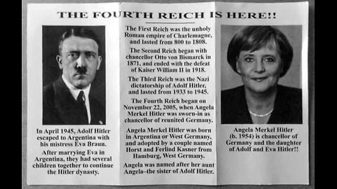 MERKEL - HITLERS TOCHTER - PROJECT LEBRNSBORN