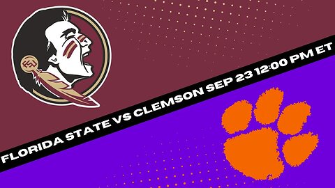 Florida State Seminoles vs Clemson Tigers Prediction and Picks {Free College Football Pick 9-23-23}