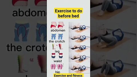 Exercise to do before bed #ytshorts #viral #shorts