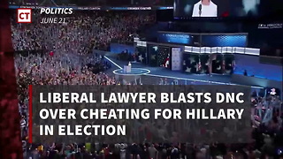 Lib Lawyer Blasts Dnc Over Cheating For Hillary In Election