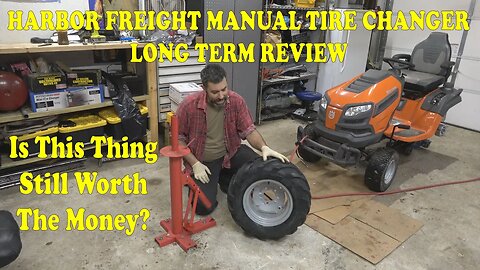 Harbor Freight Manual Tire Changer Long Term Review. How Has This Thing Held Up?