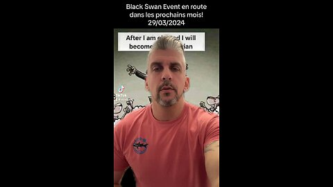 Black Swan Event en route dans les prochains mois! 29/03/2024