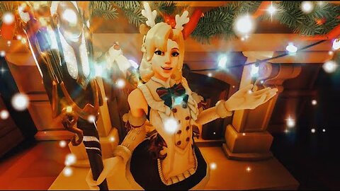 Jingle Belle Mercy Big Booty Pics in Game - Overwatch 2 (18+)