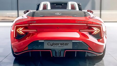 All-New 2024 MG Cyberster - Electric Roadster - Ready to fight the Tesla Roadster? (Full Details)