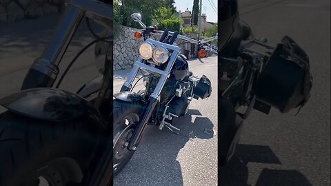 Transition smooth as it can be! #motorcycle #moto #harleydavidson #fatbob #hrvatska #balkan