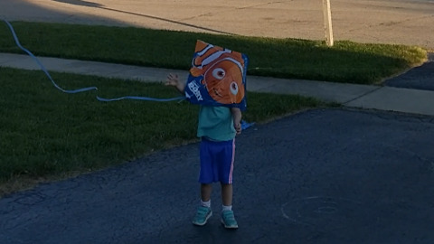 A Little Girl Gets A Kite To The Face