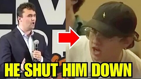 Liberal Student Has MELTDOWN After Getting STUMPED By Charlie Kirk