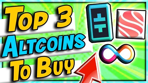 Top 3 Altcoins to Buy Before Altcoin Season ( Have Not Reacted To Market)