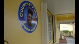 Courtney Fobbs Learning Academy in Riviera Beach honors shooting victim