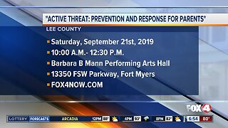 Lee Schools "Active Shooter Threat" seminar for parents