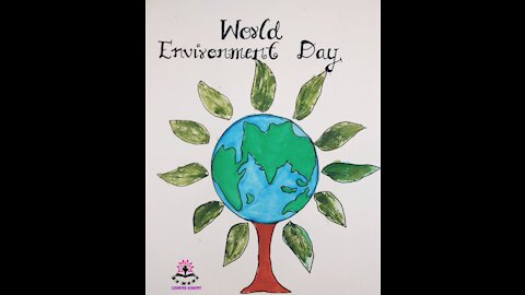 World Environment Day Art #shorts