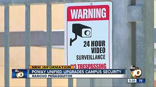 Poway unified upgrades campus security