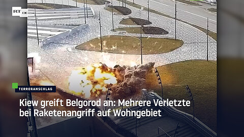 Kiew greift Belgorod an: Mehrere Verletzte bei Raketenangriff auf Wohngebiet