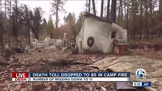Sheriff: 11 still missing after deadly California wildfire