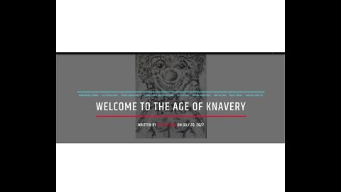 Welcome To The Age Of Knavery