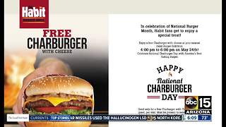 Get a free charburger at Habit Burger on Thursday