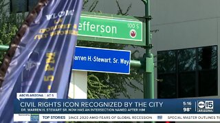 Civil rights icon recognized by City of Phoenix