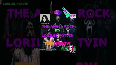 THE ANGEL ROCK is LIVE TOMORROW NIGHT STARTING AT 6PM EST, COME JOIN THE FUN!