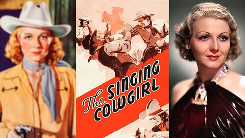 THE SINGING COWGIRL (1938) Dorothy Page, Dave O'Brien & Vince Barnett | Action, Drama, Western | B&W