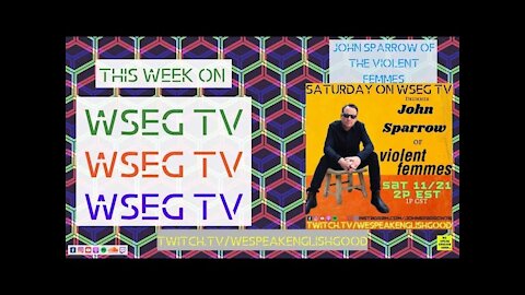 WSEG TV: John Sparrow of The Violent Femmes (Drummer)