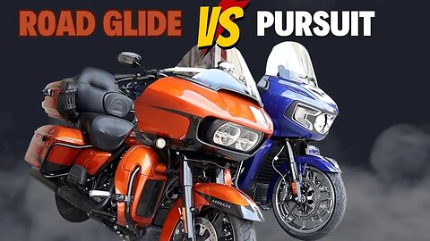The Best Touring Motorcycles Compared! Pursuit Vs Road Glide Limited