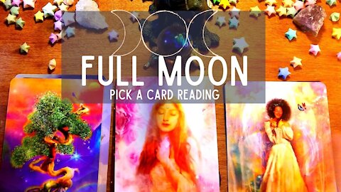 Full Moon Reading- Pick a cards