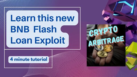 Learn this new BNB FLASH LOAN EXPLOIT on Pancakeswap 4 minutes #MakeMoneyWithCrypto #MakeMoneyOnline