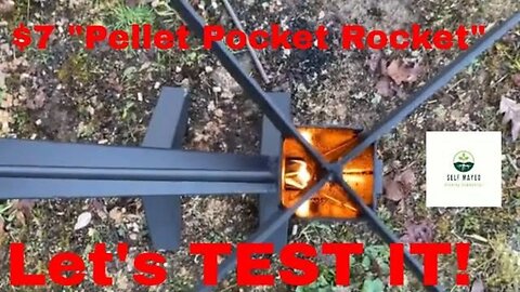 Mike Maye'd It: The BEST Rocket Stove For Camping! "Pellet Pocket Rocket" TEST!