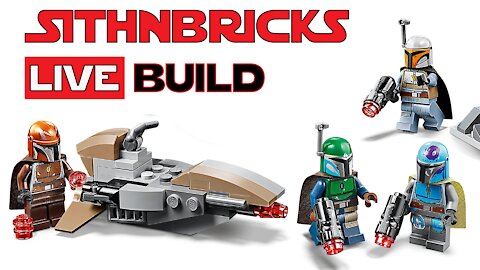 Mandalorian Battle Pack | #75267 Build Live! | #LegoStarWars