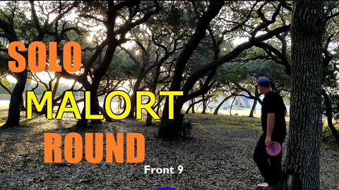 Solo Malort Disc Golf Round (Front 9)