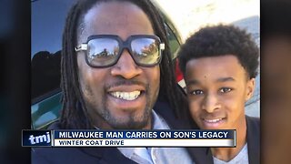 Milwaukee man carries on son's legacy