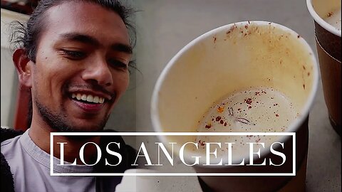 Deshis Checking Out Los Angeles Coffee