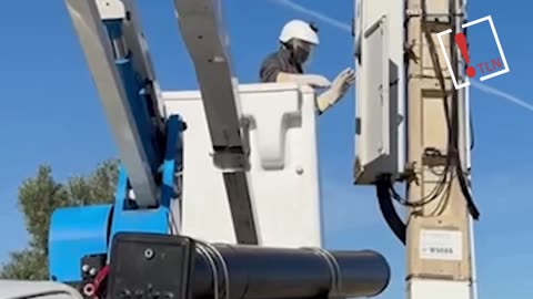 Manipulan una torre de alta tensión para aumentar la producción de marihuana